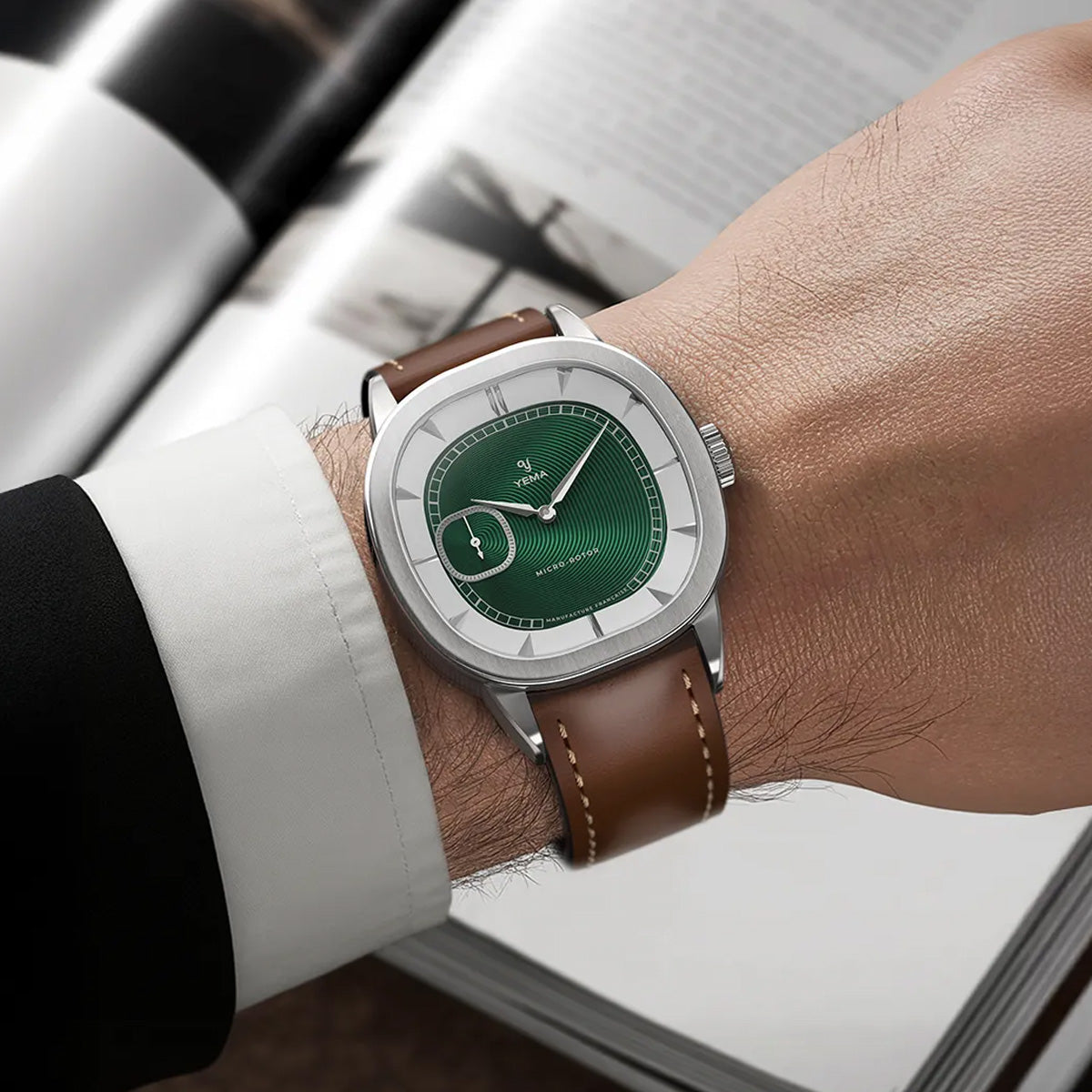 Granvelle Green Dial Micro-Rotor CMM.20