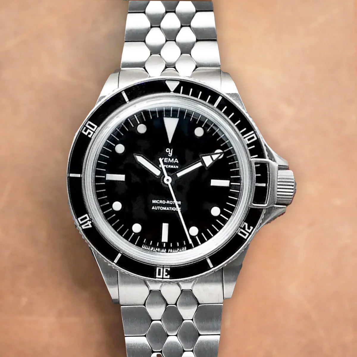 Superman Slim CMM.20 Black Dial