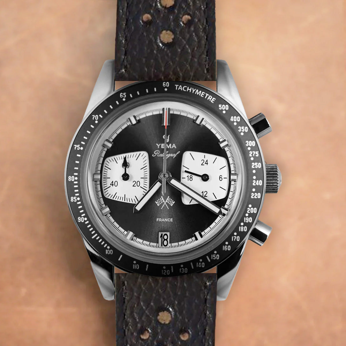 Rallygraf Meca-Quartz I Black Dial