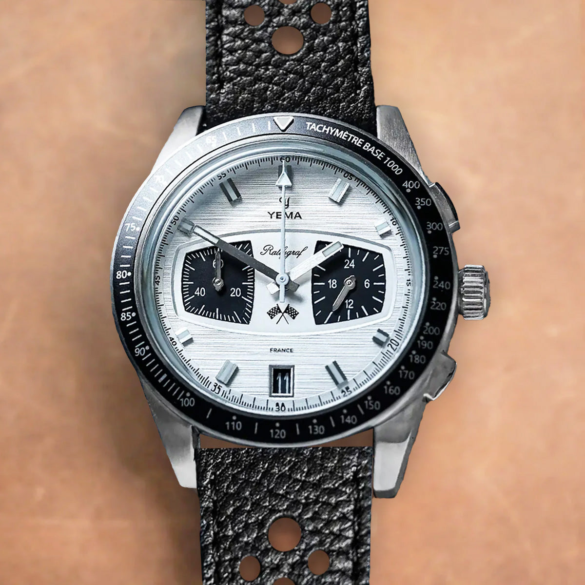 Rallygraf Meca-Quartz II White Dial