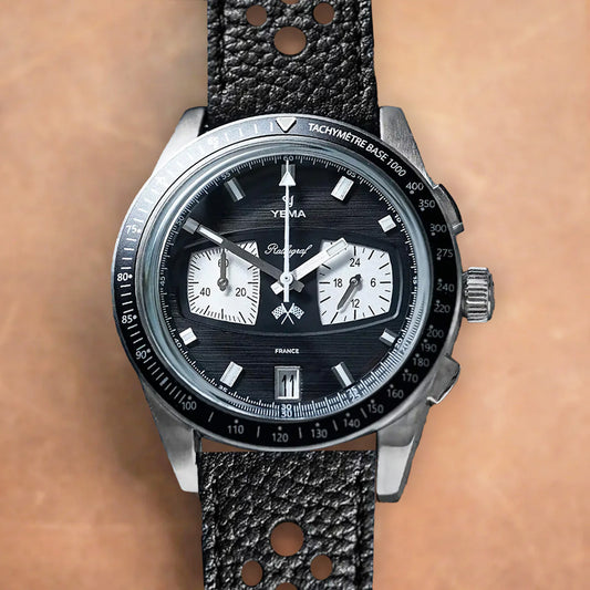 Rallygraf Meca-Quartz II Black Dial