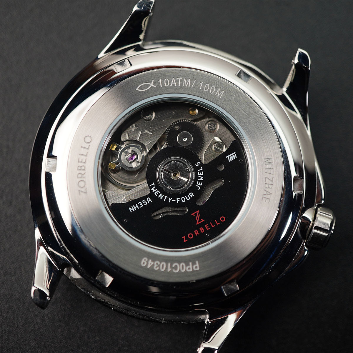 Zorbello G1 Mechanical GMT Degrade Green ZBAF006 - Horology Story Youtube Store