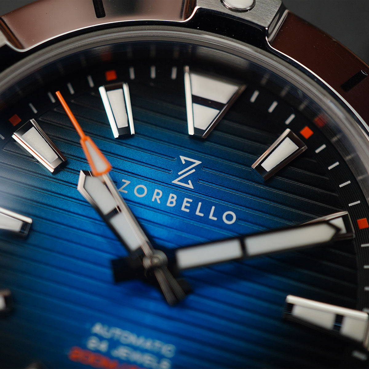 Zorbello D1 Ocean Degrade Blue ZBAG002 - Horology Story Youtube Store