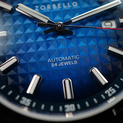 Zorbello M1 Mechanical Degrade Blue ZBAE002 - Horology Story Youtube Store