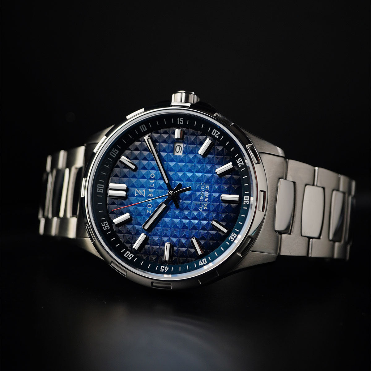 Zorbello M1 Mechanical Degrade Blue ZBAE002 - Horology Story Youtube Store