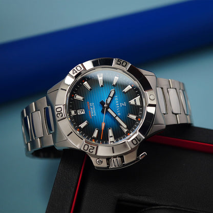 Zorbello D1 Ocean Degrade Blue ZBAG002 - Horology Story Youtube Store