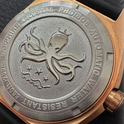 Phoibos Argo Bronze PY057D Spiral Sunray Red