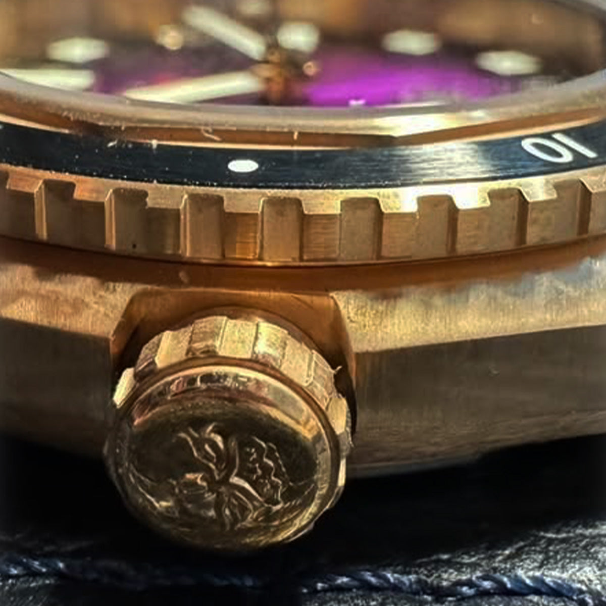 Phoibos Argo Bronze PY057D Spiral Sunray Red