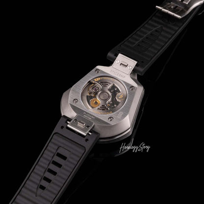 Atowak Spaceship Nebula Silver - Horology Story Youtube Store