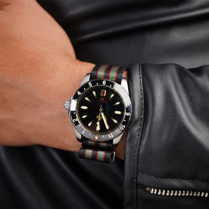 Artem Vintage Bond Nylon Watch Strap 19-20mm