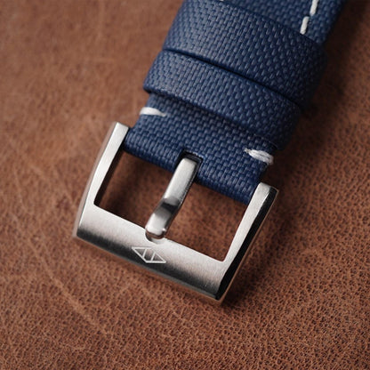 Artem Sailcloth Classic Navy Blue - White Stitching