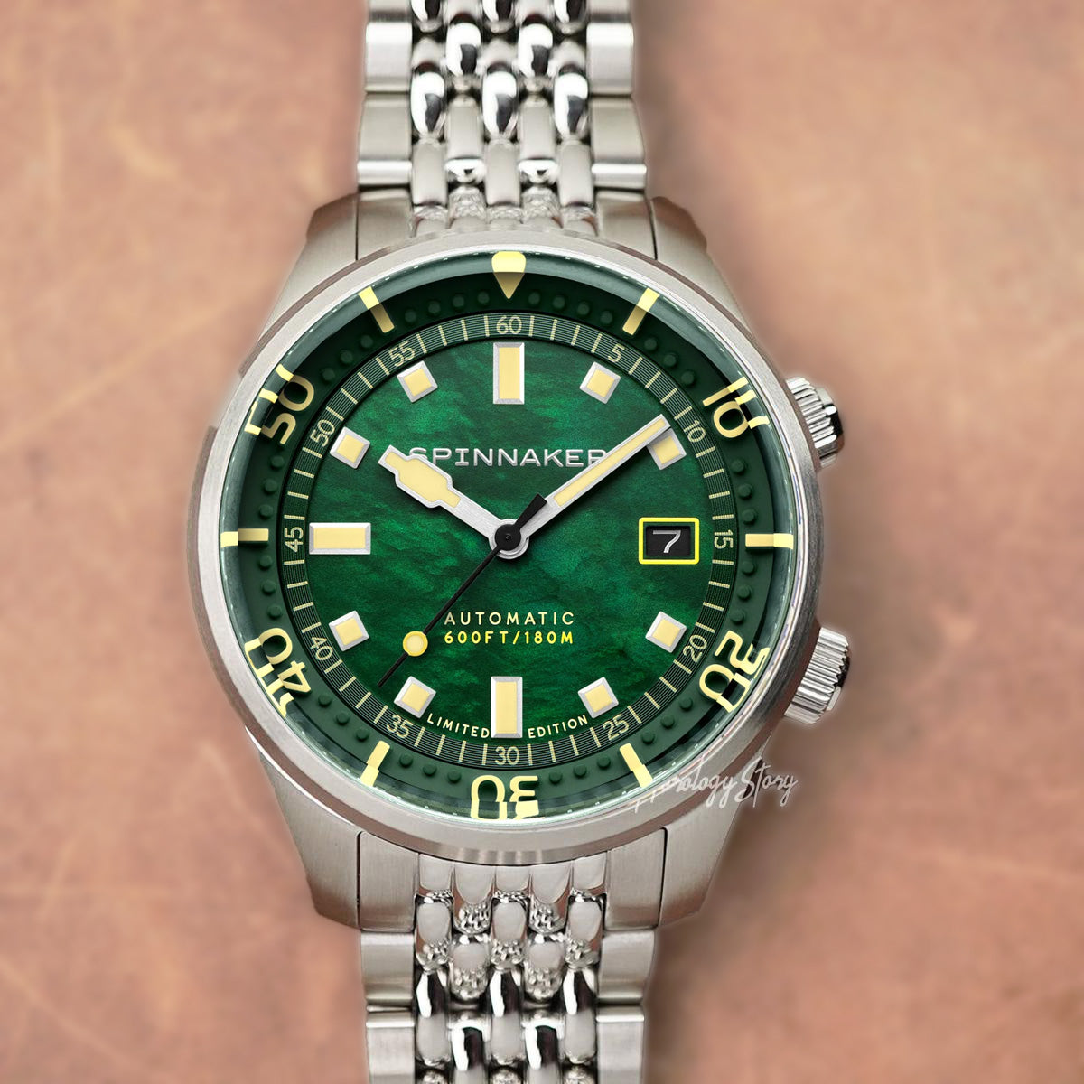 Bradner Pearl Diver Automatic SP-5158-11 Emerald Tide