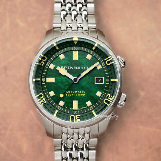 Bradner Pearl Diver Automatic SP-5158-11 Emerald Tide