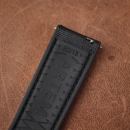 Artem Hydroflex Hybrid FKM Rubber Black- Black Stitching