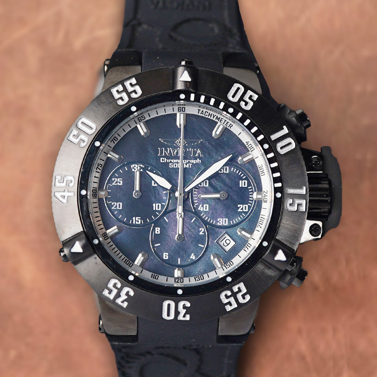 Invicta Subaqua Noma III 22922 Chronograph  MOP Dial - Horology Story Youtube Store