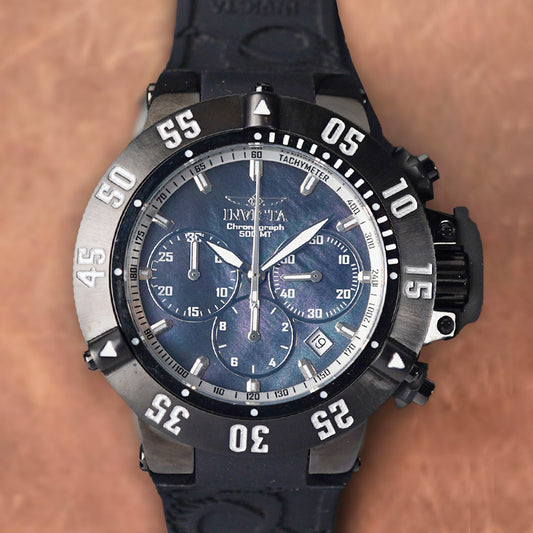 Invicta Subaqua Noma III 22922 Chronograph  MOP Dial - Horology Story Youtube Store