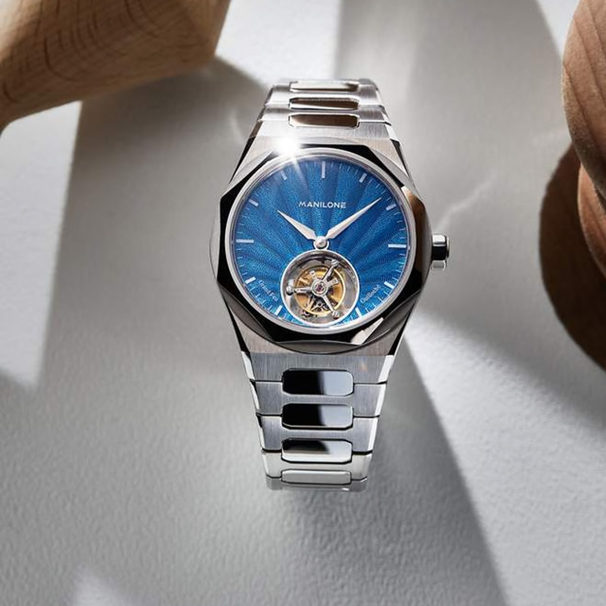 Manilone G2 Azure Guilloché Enamel Dial Tourbillon