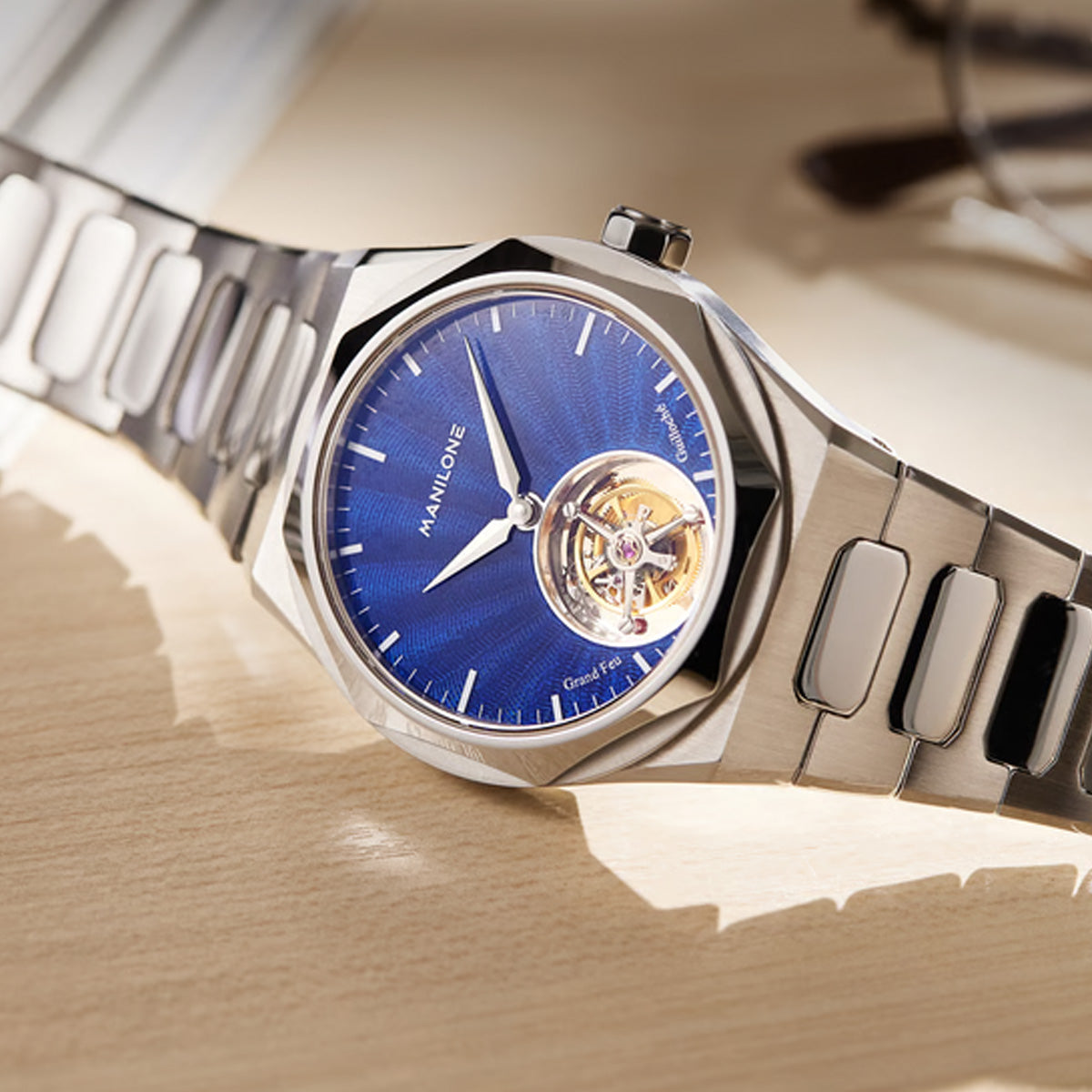 Manilone G2 Ultramarine Guilloché Enamel Dial Tourbillon - Horology Story Youtube Store