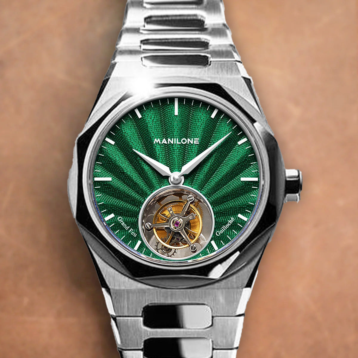 Manilone G2 Forest Guilloché Enamel Dial Tourbillon