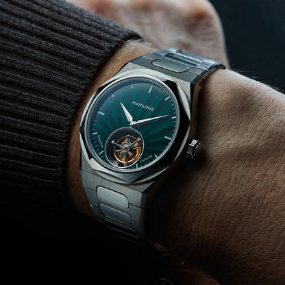 Manilone G2 Forest Guilloché Enamel Dial Tourbillon
