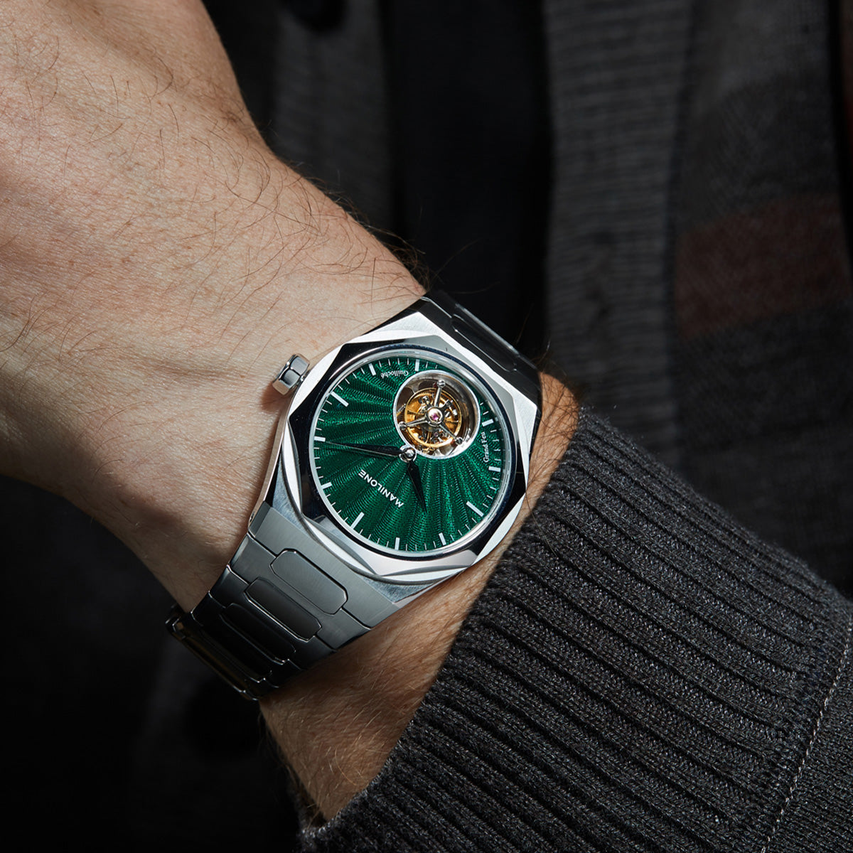 Manilone G2 Forest Guilloché Enamel Dial Tourbillon