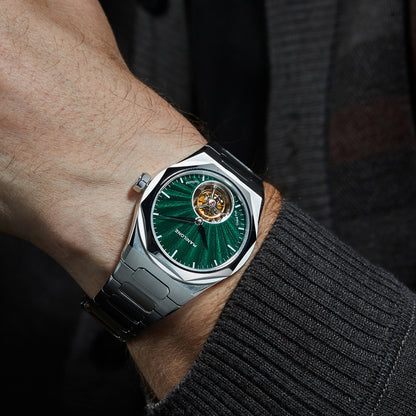 Manilone G2 Forest Guilloché Enamel Dial Tourbillon