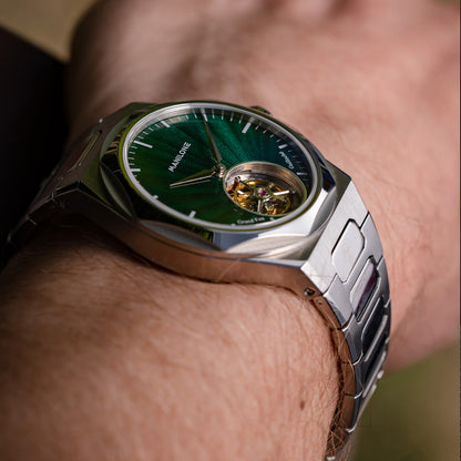 Manilone G2 Forest Guilloché Enamel Dial Tourbillon