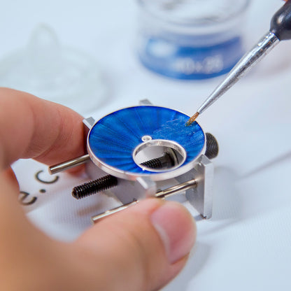 Manilone G2 Ultramarine Guilloché Enamel Dial Tourbillon - Horology Story Youtube Store