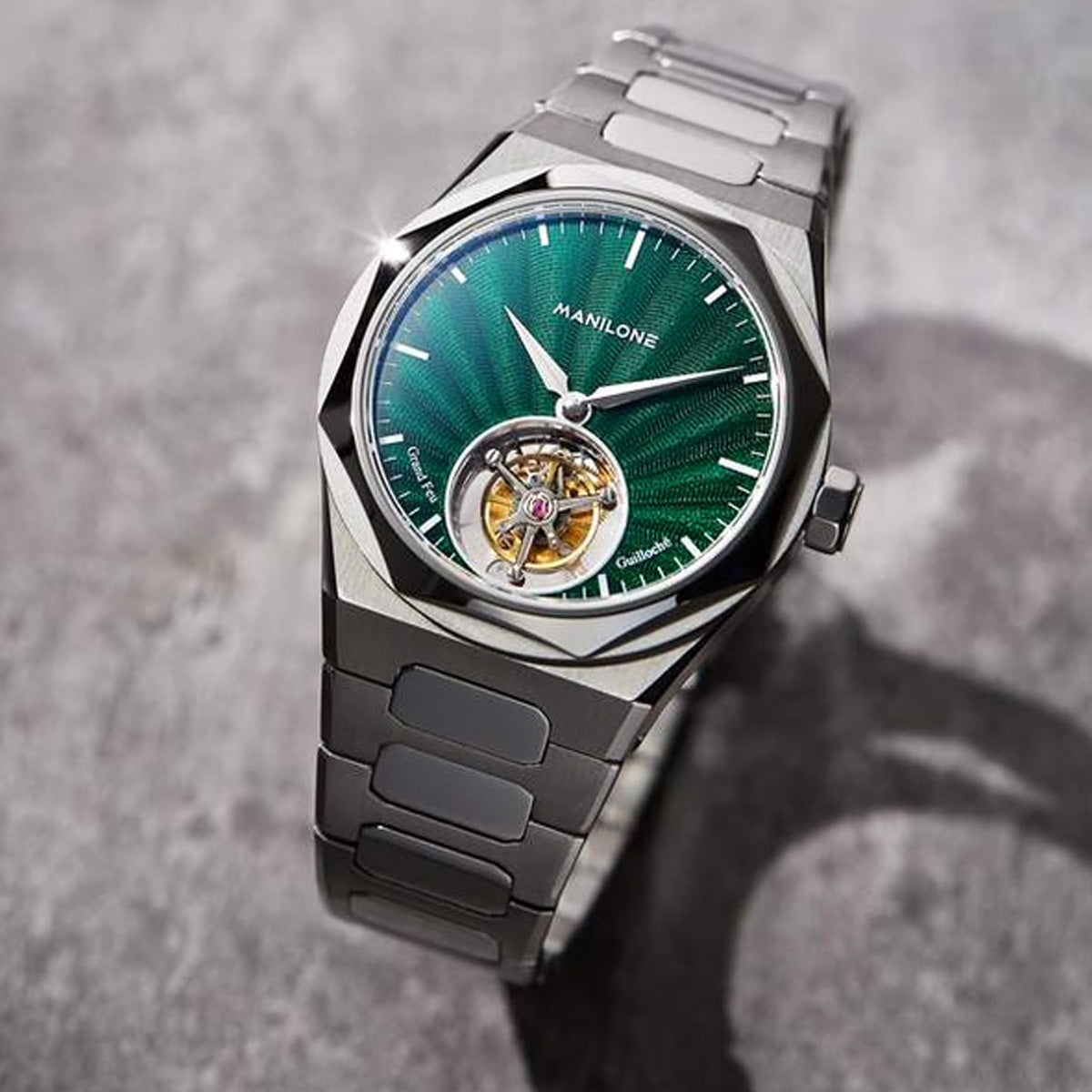 Manilone G2 Forest Guilloché Enamel Dial Tourbillon