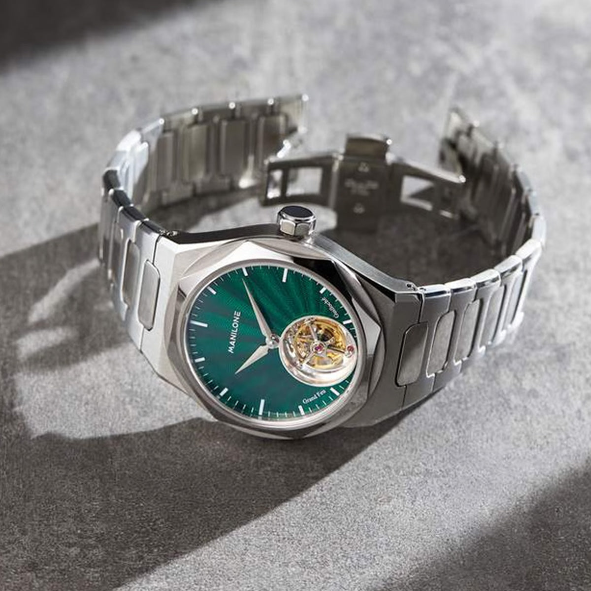 Manilone G2 Forest Guilloché Enamel Dial Tourbillon