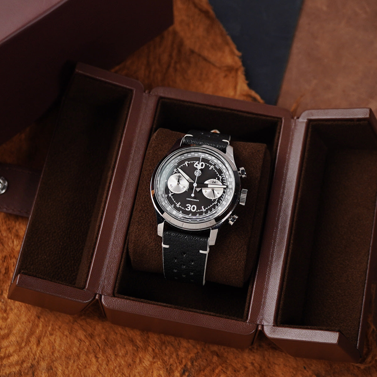 HS Watches Chrono 60.30 Type-A Manila Black - Horology Story Youtube Store