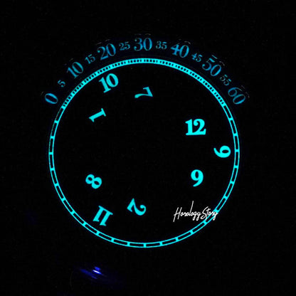 Olto-8 Roto Wandering Hour Midnight Black (Upgraded Dial) - Horology Story Youtube Store