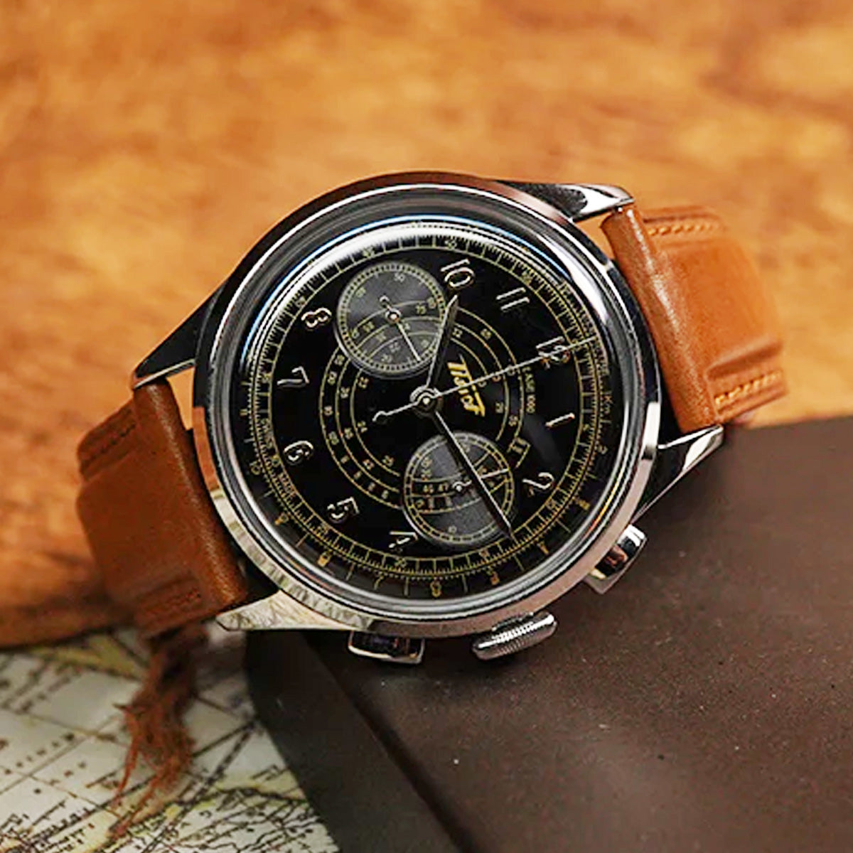 Tissot Heritage Telemeter 1938 Black Dial T142.462.16.052.00 - Horology Story Youtube Store