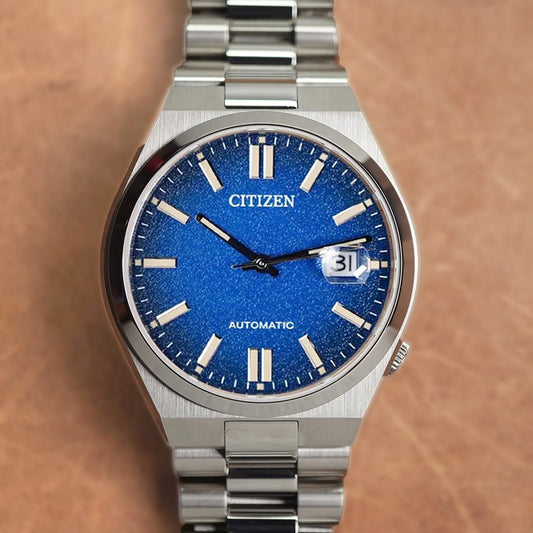 Citizen Tsuyosa NJ0151-88L Navy Blue Dial - Horology Story Youtube Store