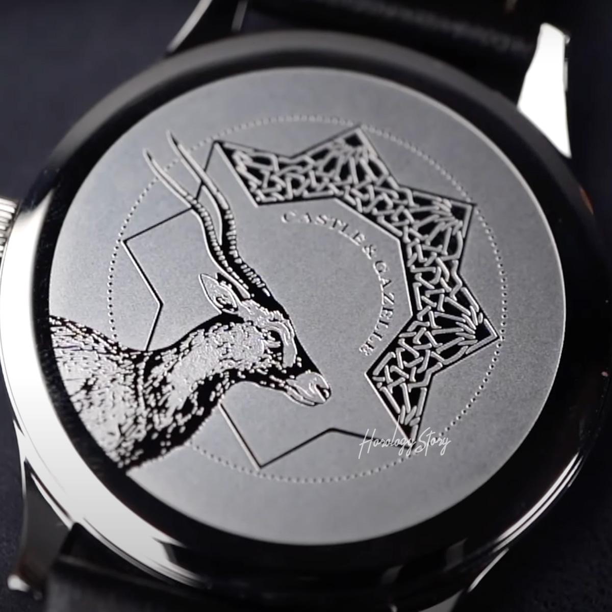 Castle & Gazelle Alhambra Red Quartz V1 - Horology Story Youtube Store