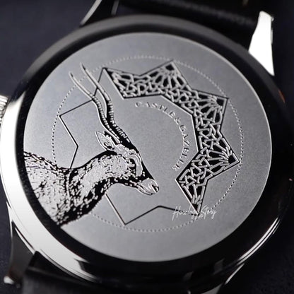 Castle & Gazelle Alhambra Red Quartz V1 - Horology Story Youtube Store