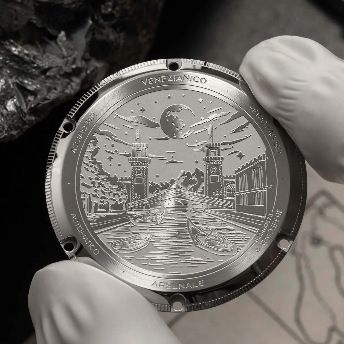 Venezianico Arsenale 40mm Meteorite 6221560C