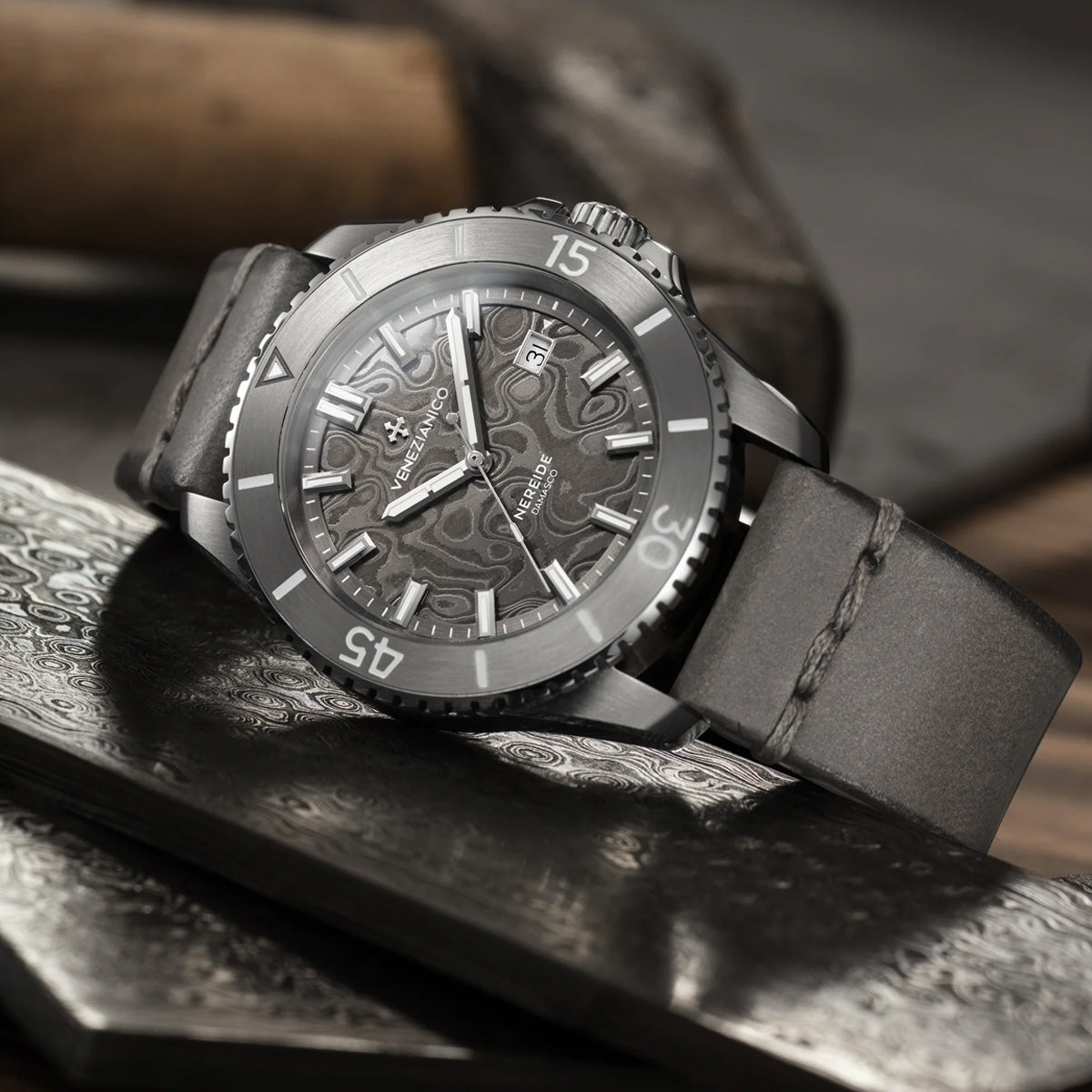 Venezianico Nereide 42mm Damasco - 4521565