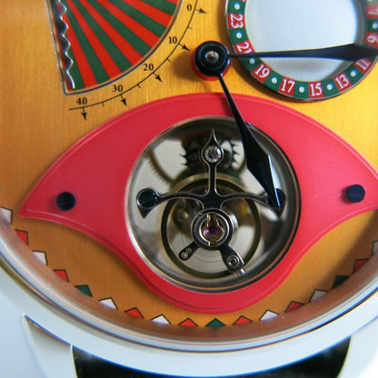 Vager Hauers Clown Tourbillon Gold Dial