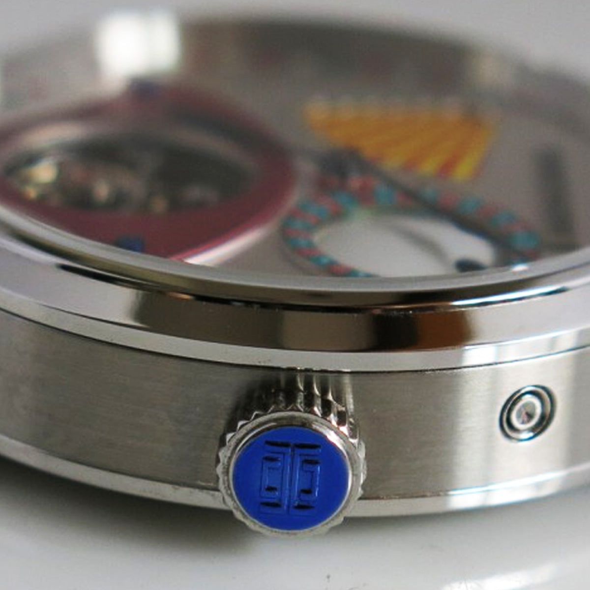 Vager Hauers Clown Tourbillon White Dial