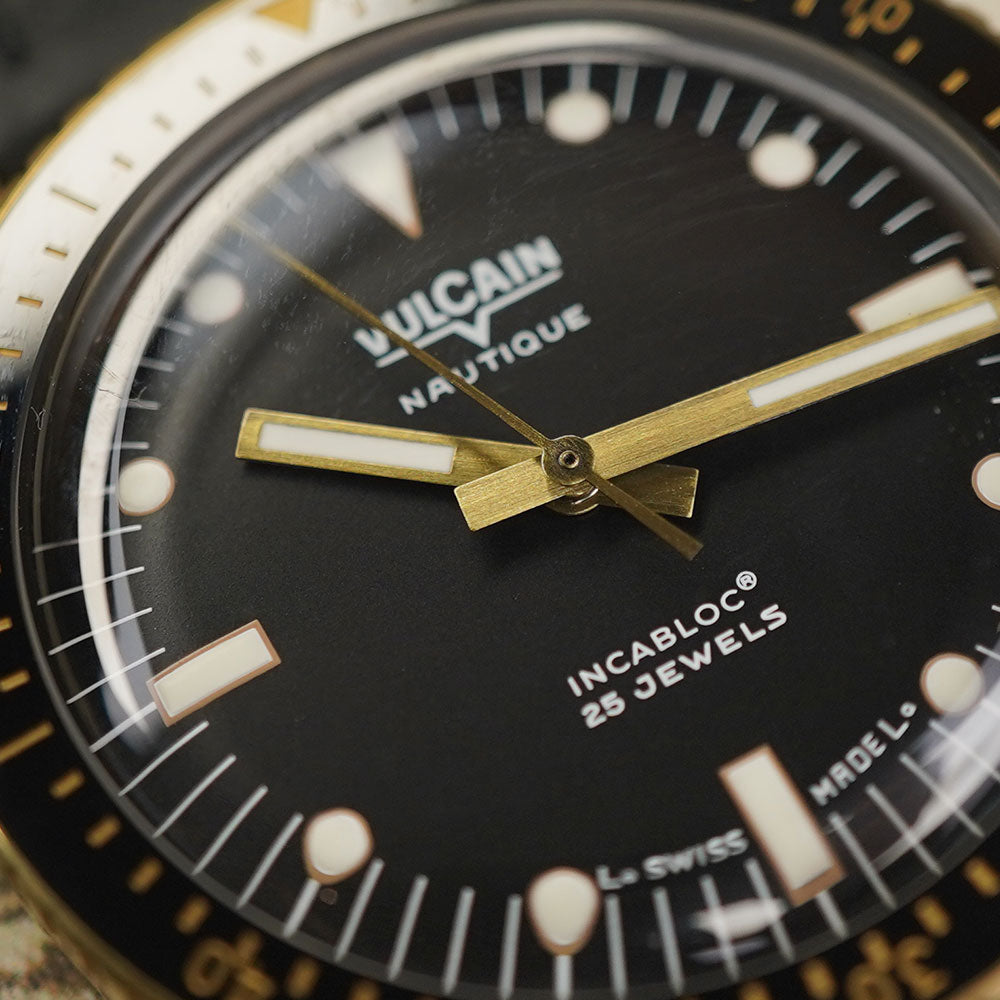 Vulcain Skindiver Bronze Black 662170A07.BNL248 - Horology Story Youtube Store