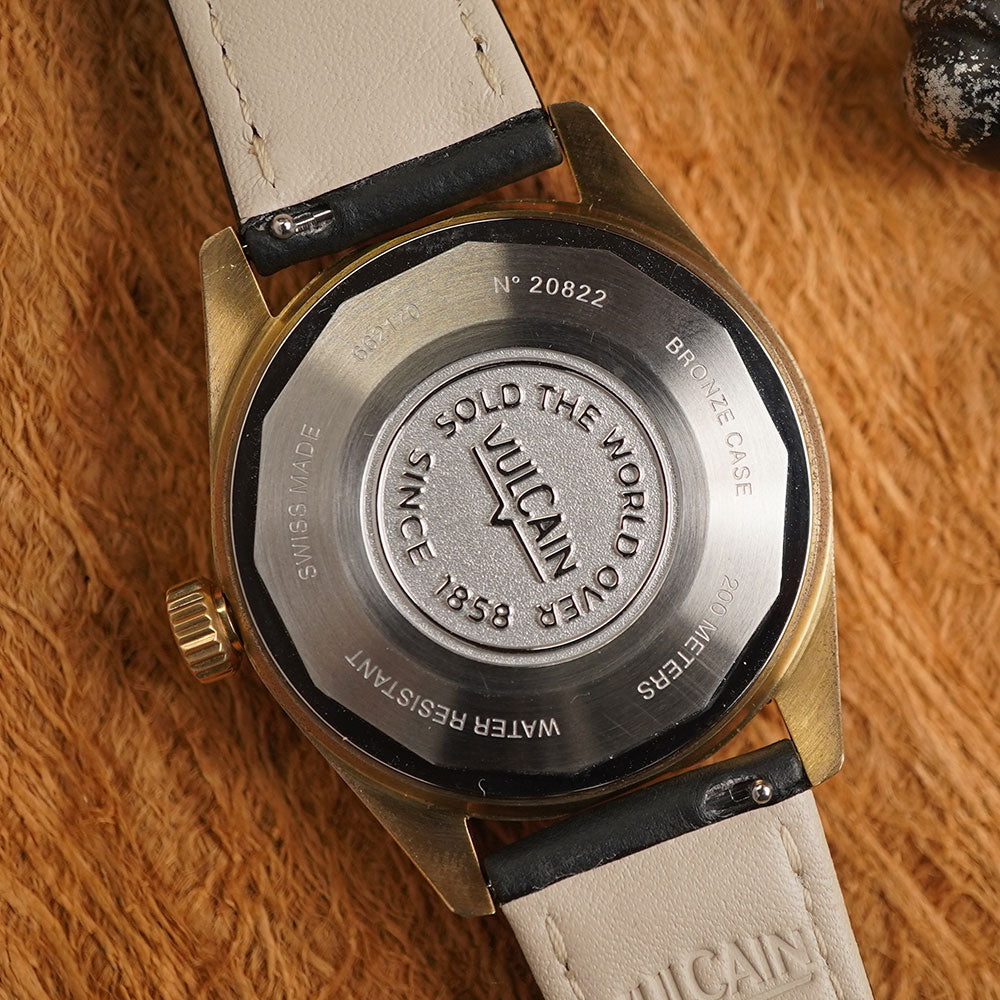 Vulcain Skindiver Bronze Black 662170A07.BNL248 - Horology Story Youtube Store