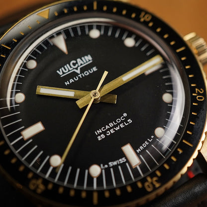 Vulcain Skindiver Bronze Black 662170A07.BNL248 - Horology Story Youtube Store