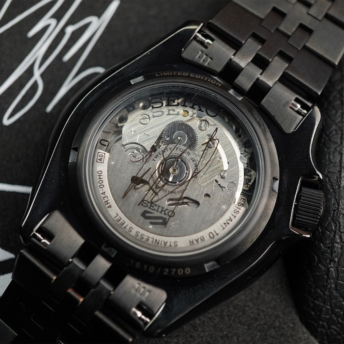 Seiko 5 Sports GMT SSK027K1 Yuto Horigome Limited Edition - Horology Story Youtube Store